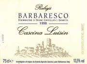 Barbaresco_Cascina Luisin_Rabaja 1998